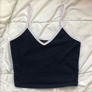 cropped tank top
